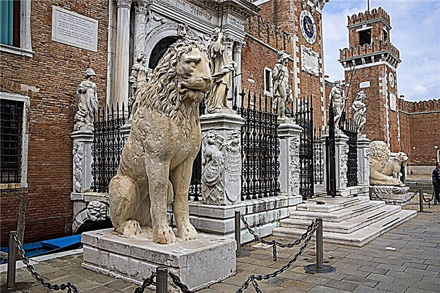 The Venetian Arsenal is the pride of the city's inhabitants