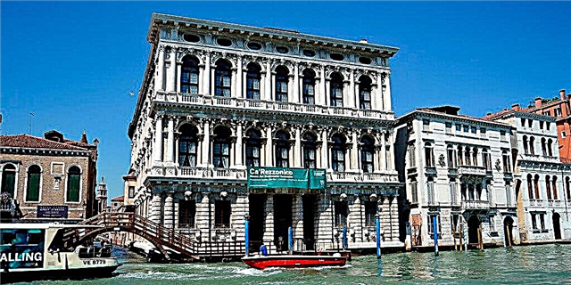 Ca 'Rezzonico-Palast in Venedig
