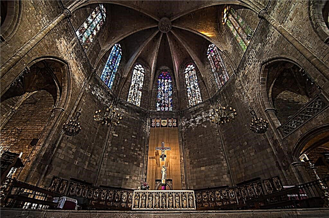 Igreja de Santa Maria del Mar em Barcelona