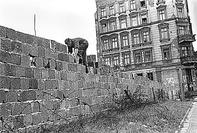 El Muro de Berlín es un siniestro monumento a la Guerra Fría
