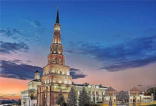 Syuyumbike tower in Kazan