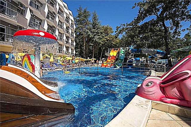Hotely v Bulharsku s aquaparkem a skluzavkami
