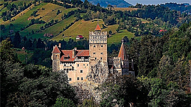 Le château du comte Dracula en Roumanie