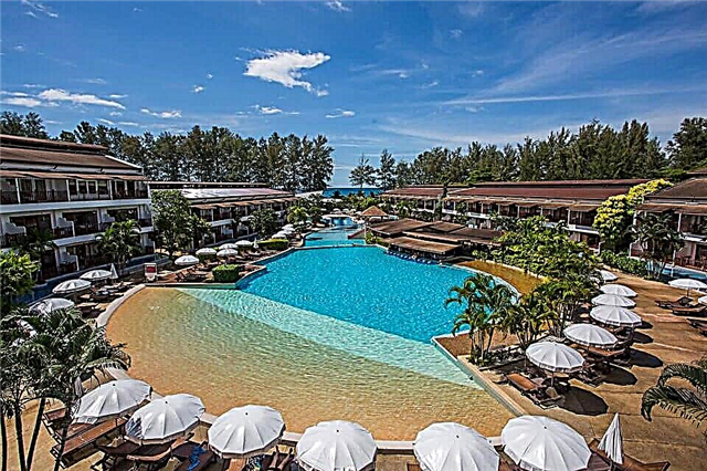 Phuket-hotellit, joissa vesipuisto ja vesiliukumäkiä