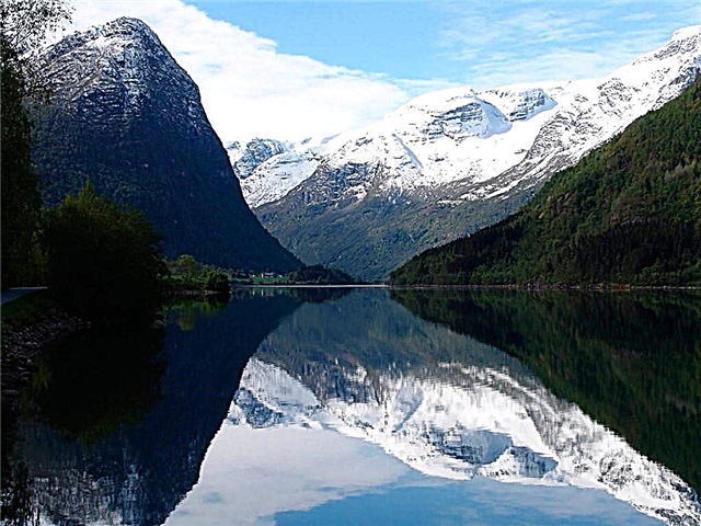 Fjord Geiranger en Norvège