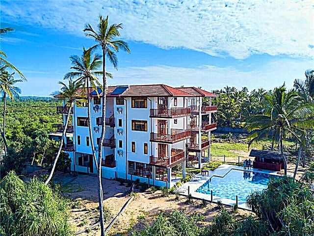 Sri Lanka hoteller med en god strand