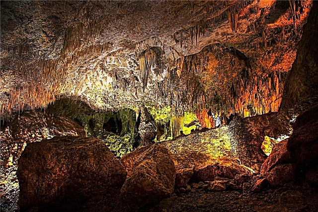 Carlsbad caves in the USA
