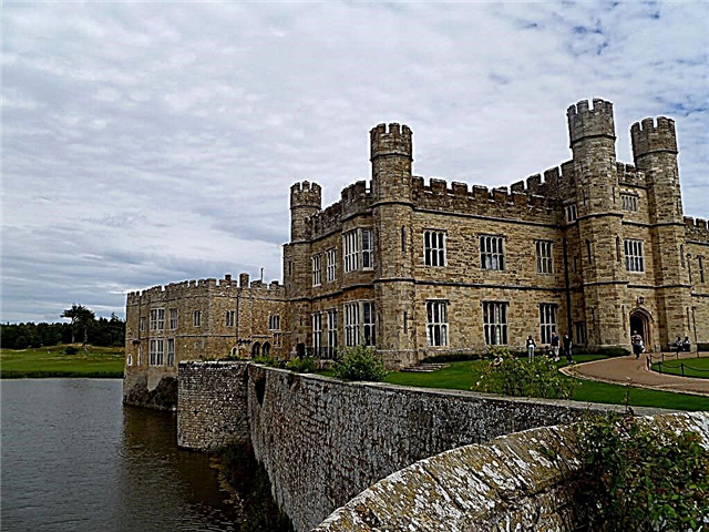 Zamek Leeds w Anglii