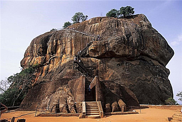 Sigiriya fortress in Sri Lanka