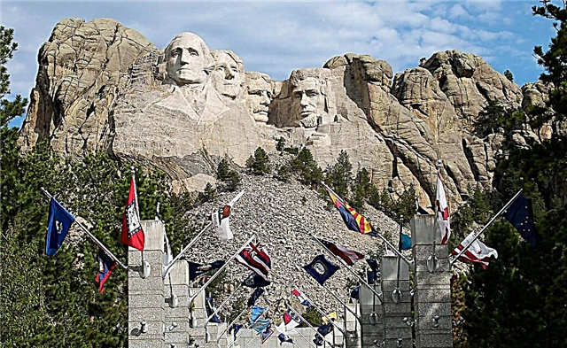 Mount Rushmore in the USA