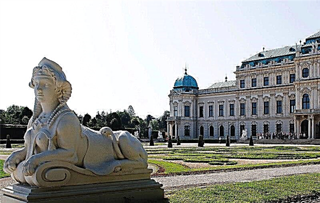 Castelo Belvedere em Viena