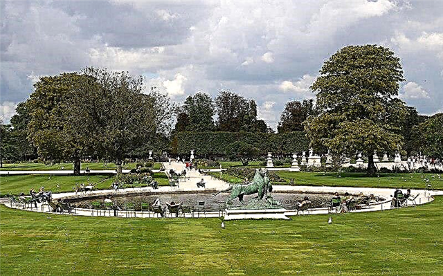 Tuileries kert Párizsban