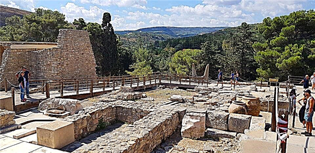 Palais de Knossos en Crète
